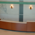 Church welcome booth, church welcome center furniture, church welcome center design, church welcome desk