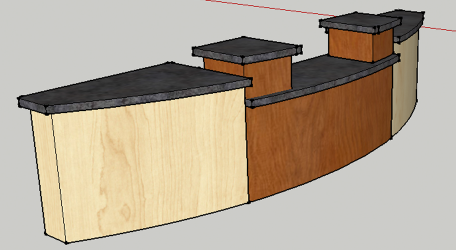 Church welcome booth, church welcome center furniture, church welcome center design, church welcome desk