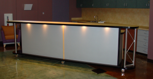 8, 10 and 12 Foot Rolling Coffee Bar